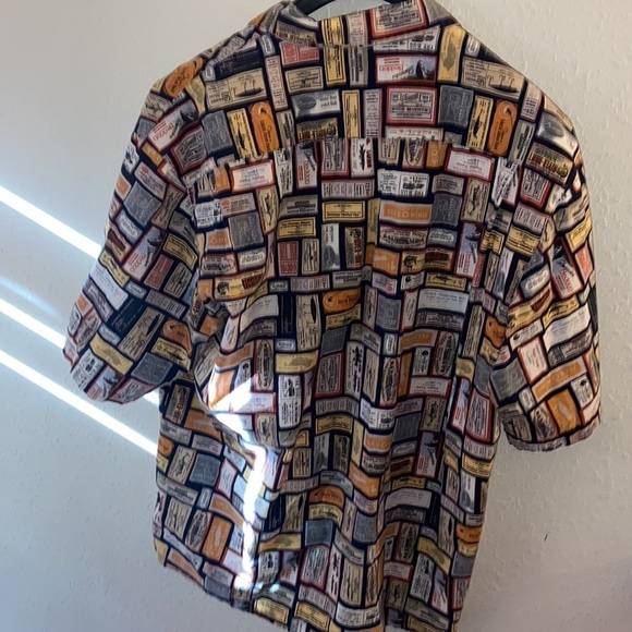 Men’s size large, Columbia button-down casual, short sleeve shirt p6 - Picture 5 of 5